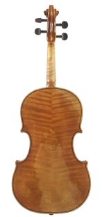 Viola 2010 after Guadagnini Milan 1757 back view