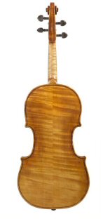 Viola 2009 after Gasparo da Salo Brescia c1580 Back view