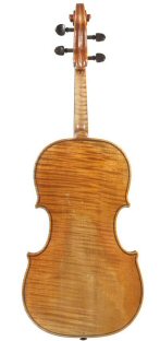 Viola 2009 after Guadagnini Milan 1757 back view