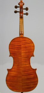 Violin 2006 after Seraphin Venice 1743 Back view